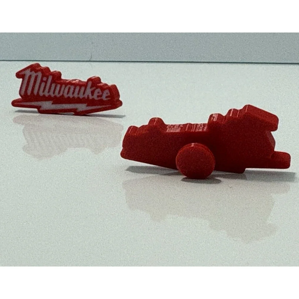 Milwaukee Tools Adult Unisex Crocs Jibbitz Brand New Custom Red